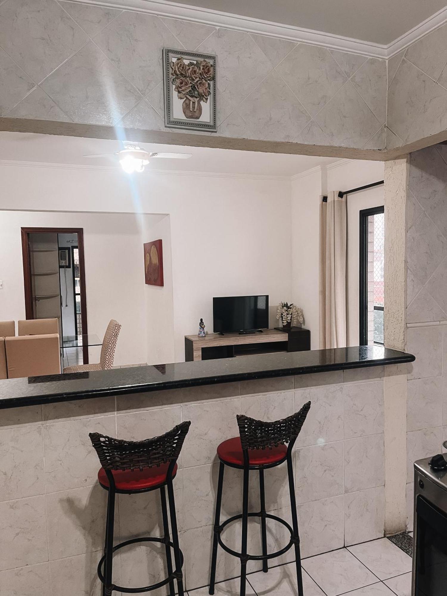Apartamento Vila Tupy - Ar Condicionado - Praia Grande Extérieur photo